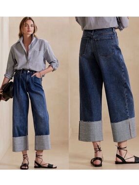 Banana Republic | Wide Leg Crop Jeans